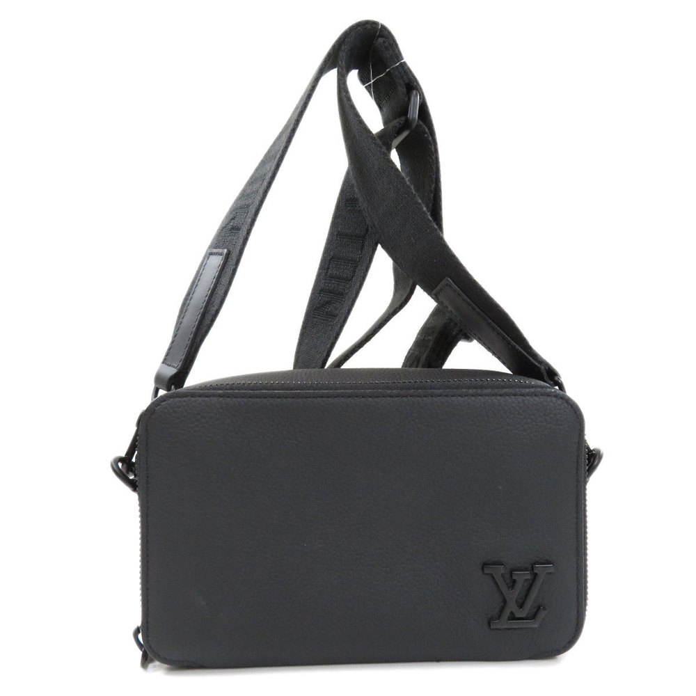 Louis Vuitton District PM NM Monogram Eclipse Shoulder Bag Black